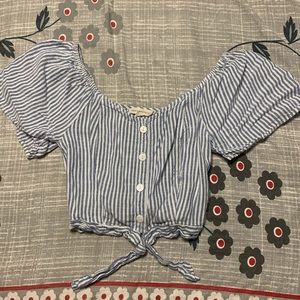 AEROPOSTALE | STRIPED CROP TOP
